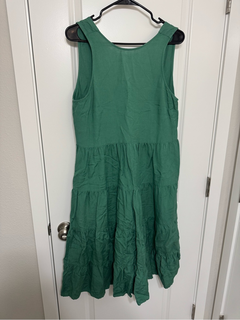 Loft Beach Womenβs Linen Green Long Dress Size Small